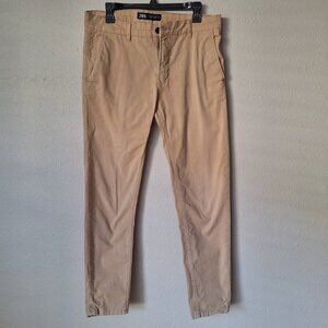 Zara Man Pants Tan Size 32